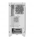 Caja atx semitorre corsair 3000d airflow cristal templado blanca