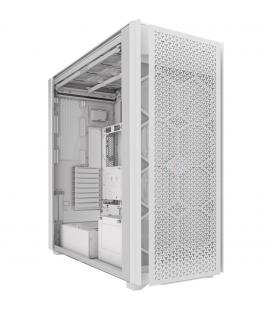 Caja ordenador gaming corsair icue 9000d airflow atx rgb cristal templado blanca