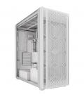 Caja ordenador gaming corsair icue 9000d airflow atx rgb cristal templado blanca