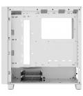 Caja ordenador gaming corsair 3000d airflow atx argb cristal templado blanca