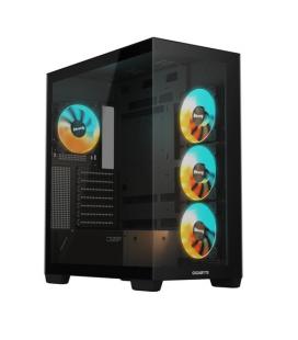 Caja ordenador gaming gigabyte c500 atx rgb vidrio usb 3.2 negra