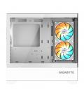 Caja ordenador gaming gigabyte c201 matx vidrio usb 3.2 blanca
