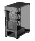 Caja ordenador gaming deepcool cg580 4f atx rgb cristal templado negra