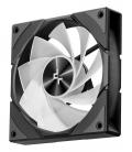 Caja ordenador gaming deepcool cg580 4f atx rgb cristal templado negra
