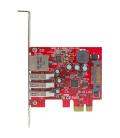 Tarjeta de red startech pexusb3s3ge 1x rj45 3x usb 3.0