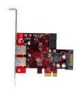 Tarjeta adaptador pci express startech pexusb3s2ei 2x usb 3.0