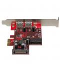 Tarjeta adaptador pci express startech pexusb3s2ei 2x usb 3.0