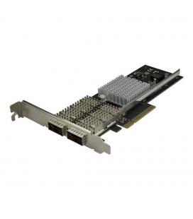 Tarjeta de red startech pex40gqsfdpi 2x qsfp+
