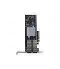 Tarjeta de red startech pex40gqsfdpi 2x qsfp+