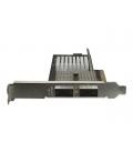 Tarjeta de red startech pex40gqsfdpi 2x qsfp+