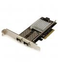 Tarjeta de red startech pex20000sfpi 2x sfp+
