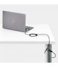 Cable seguridad startech combinacion para portatil 2m