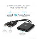 Splitter displatport startech mstdp122dp
