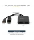 Splitter displatport startech mstdp122dp