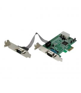 Tarjeta de puertos startech pex2s553lp 2x rs232 serie