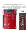 Adaptador m.2 a 2.5 pulgadas startech 1m25 - u3 - m2 - adapter