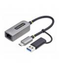 Adaptador usb tipo c - usb 3.2 a rj45 startech macho - hembra