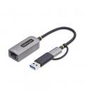 Adaptador usb tipo c - usb 3.2 a rj45 startech macho - hembra