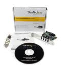 Tarjeta pci express startech pexusb3s4v 4x usb 3.0
