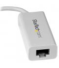 Adaptador usb tipo c a rj45 startech macho - hembra blanco