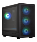 CAJA ZALMAN M5 MATX 4 X VENT 120MM ARGB 2XUSB 3.0 NEGRO S/N FUENTE