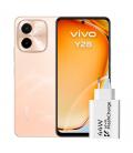 Vivo y28 6.68" 8gb(+8) 256gb naranja+ cargador 44w