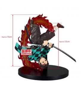 Figura banpresto demon slayer kimetsu no yaiba vibration stars plus tanjiro kamado 12cm