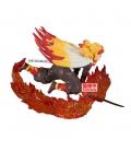 Figura banpresto demon slayer kimetsu no yaiba vibration stars plus kyojuro rengoku 14cm