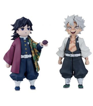 Figura ichibansho demon slayer kimetsu no yaiba giyu tomioka y sanemi shinazugawa