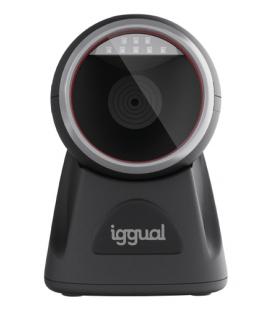 iggual L2DUSB-S-AX Lector de códigos de barras fijo 1D/2D CMOS Negro