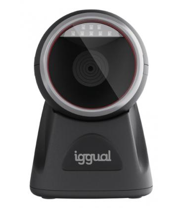 iggual L2DUSB-S-AX Lector de códigos de barras fijo 1D/2D CMOS Negro