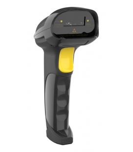 iggual L1DBT-G-AX Lector de códigos de barras portátil 1D Laser Negro