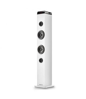 Torre de sonido con bluetooth ngs sky charm pro/ 50w/ 2.0/ blanca