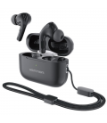 Auriculares bluetooth vention echo lite e11 con estuche de carga/ autonomía 6h/ negros