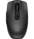 Ratón inalámbrico hp 695/ batería recargable/ hasta 4000 dpi/ negro