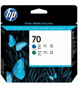 Cabezal impresion hp 70 c9408a azul y verde z2100 - z3100 - z3200