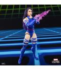 Pack 2 figuras hasbro marvel legends series gamerverse psylocke vs thanos