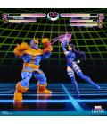 Pack 2 figuras hasbro marvel legends series gamerverse psylocke vs thanos