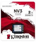 Disco duro interno ssd kingston nv3 2tb m.2 nvme pcie 4.0