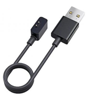 Cable de carga magnética xiaomi magnetic charging/ usb macho - magnético/ compatible con smart band 7 pro - redmi watch 2 -