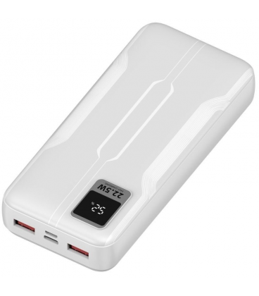 Powerbank 20000mah leotec lepow20w22w/ 22.5w/ blanca