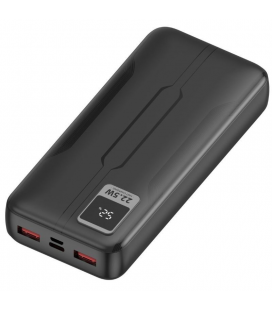 Powerbank 20000mah leotec lepow20w22k/ 22.5w/ negra