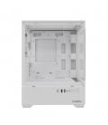 Caja ordenador gaming coolbox gm200 vision lite matx argb cristal templado blanco