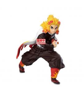 Figura banpresto demon slayer kimetsu no yaiba maximatic kyojuro rengoku 16cm