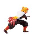 Figura banpresto demon slayer kimetsu no yaiba maximatic kyojuro rengoku 16cm