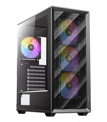 CAJA ANTEC AX85 ARGB ATX NEGRO 4XVENT 120MM 2XUSB SN FUENTE