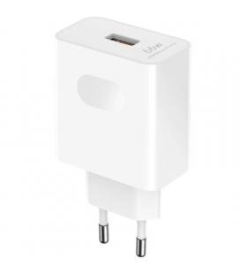 Cargador de pared honor supercharge power adapter (max 66w) white/ 1xusb/ 66w/ blanco