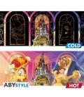 Taza termica abystyle disney la bella y la bestia 460ml