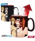 Taza termica abystyle chainsaw man denki y aki 460ml