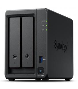 Servidor nas synology disk station ds725+ 4gb 2 bahias gigabit ethernet